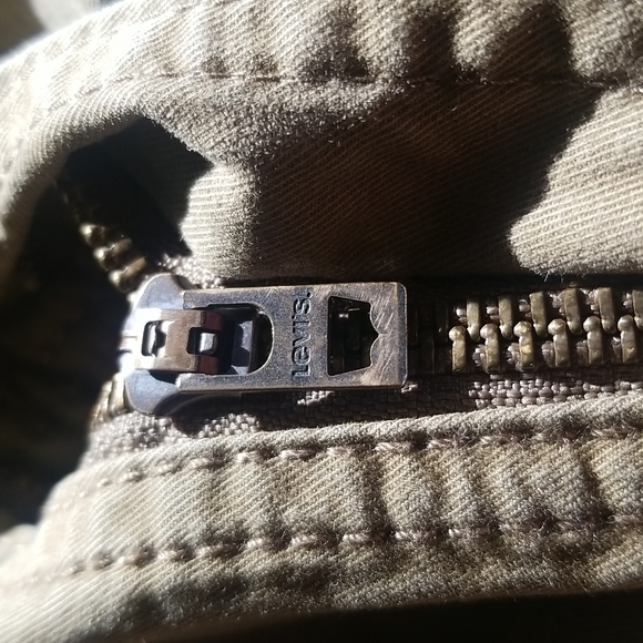 Levis WHITE TAB Cargo Pants 36x32 Light Brown khaki RARE Vintage NWT - Picture 16 of 16